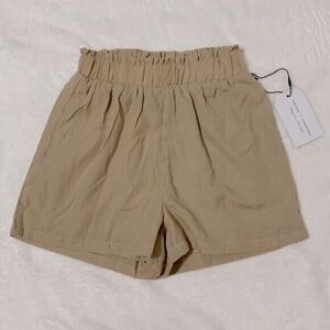 Better Together Athletic High Rise Shorts Women's XS Beige Pull-On